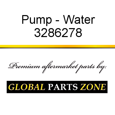 Pump - Water 3286278