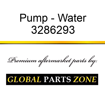 Pump - Water 3286293