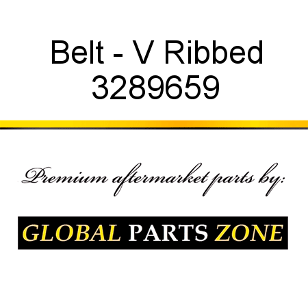 Belt - V Ribbed 3289659