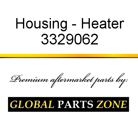 Housing - Heater 3329062