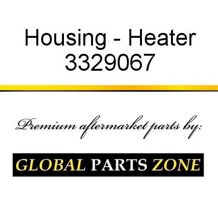 Housing - Heater 3329067