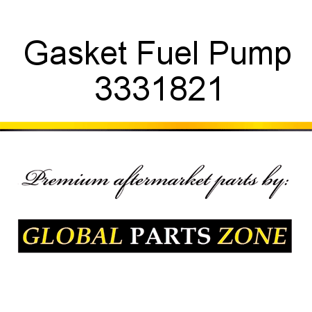 Gasket, Fuel Pump 3331821