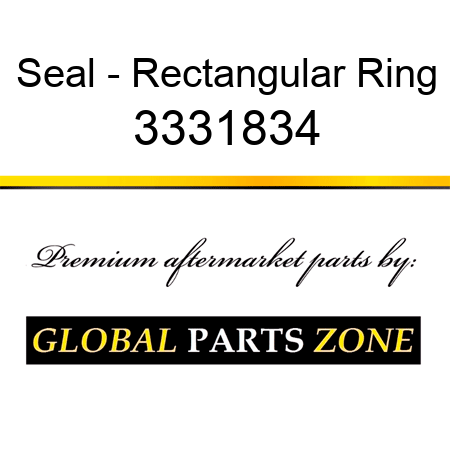 Seal - Rectangular Ring 3331834