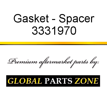 Gasket - Spacer 3331970