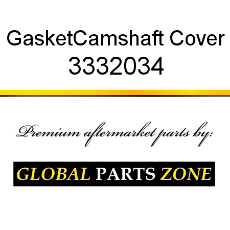 Gasket,Camshaft Cover 3332034