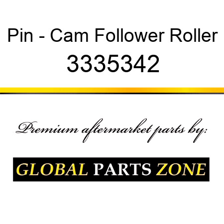 Pin - Cam Follower Roller 3335342