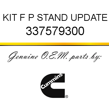 KIT, F P STAND UPDATE 337579300