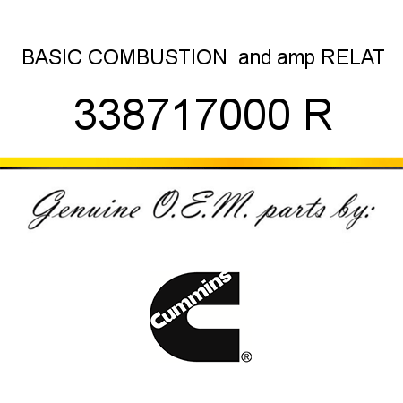 BASIC COMBUSTION & RELAT 338717000 R