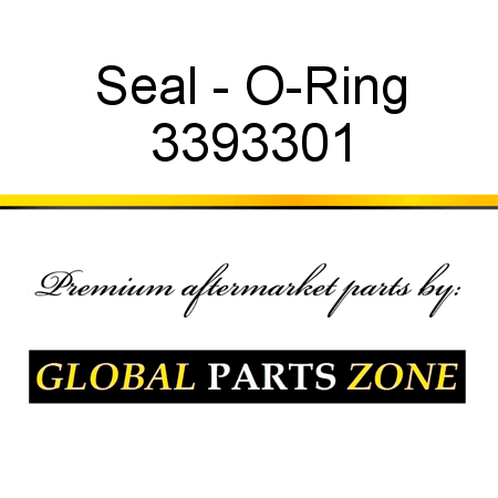Seal - O-Ring 3393301