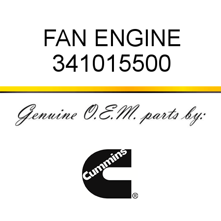 FAN ENGINE 341015500