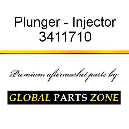 Plunger - Injector 3411710