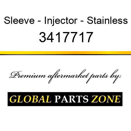 Sleeve - Injector - Stainless 3417717