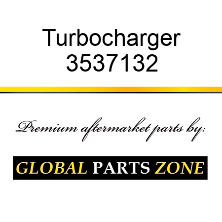 Turbocharger 3537132