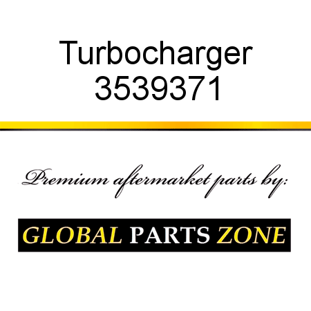 Turbocharger 3539371