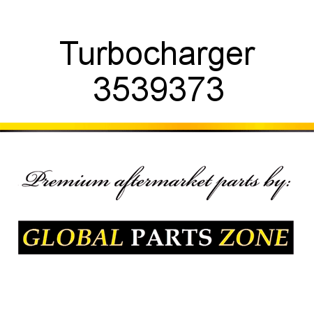 Turbocharger 3539373