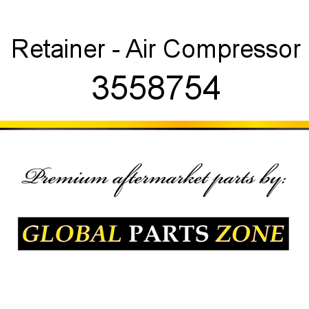 Retainer - Air Compressor 3558754