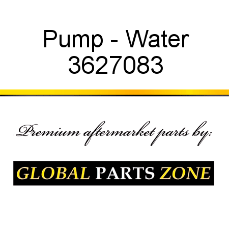 Pump - Water 3627083