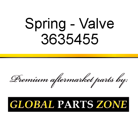 Spring - Valve 3635455