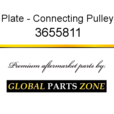 Plate - Connecting Pulley 3655811