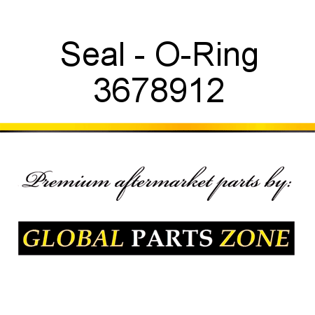 Seal - O-Ring 3678912