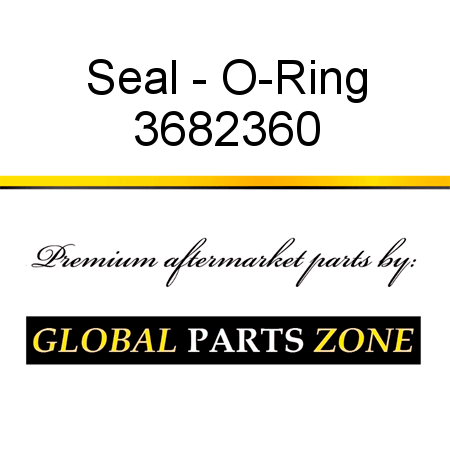 Seal - O-Ring 3682360