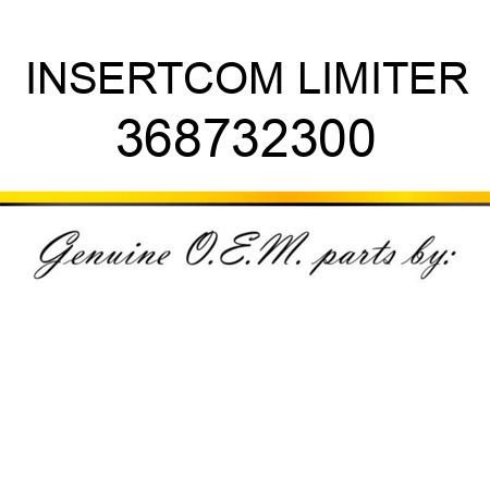 INSERT,COM LIMITER 368732300