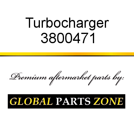 Turbocharger 3800471