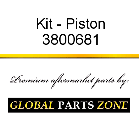 Kit - Piston 3800681