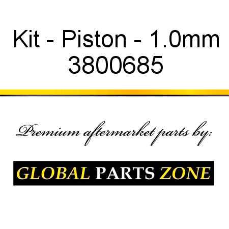 Kit - Piston - 1.0mm 3800685