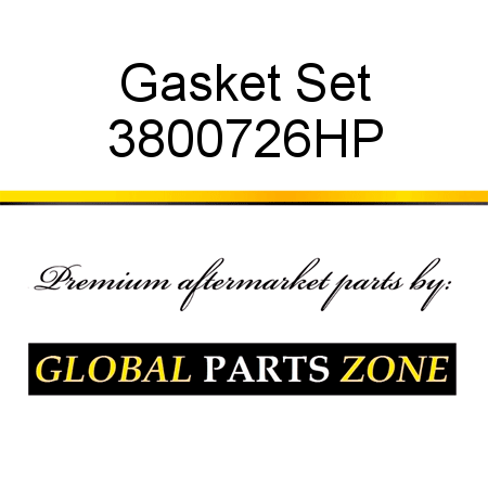 Gasket Set 3800726HP