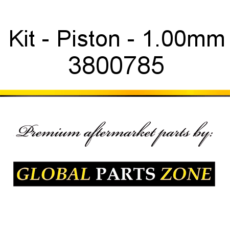 Kit - Piston - 1.00mm 3800785