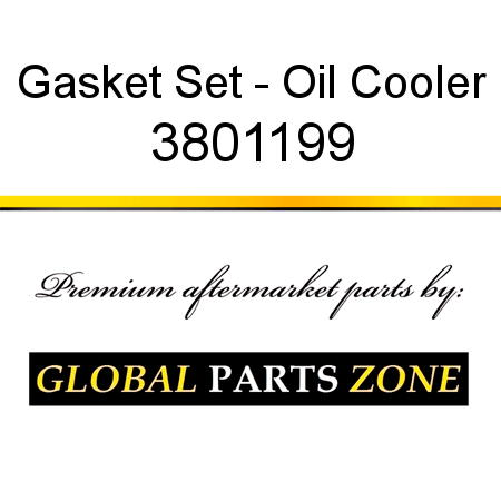 Gasket Set - Oil Cooler 3801199