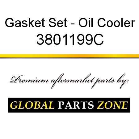 Gasket Set - Oil Cooler 3801199C
