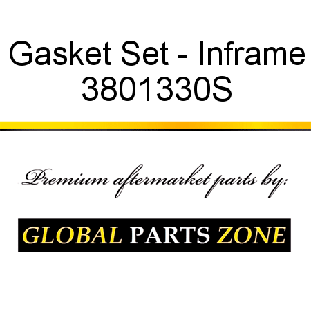 Gasket Set - Inframe 3801330S