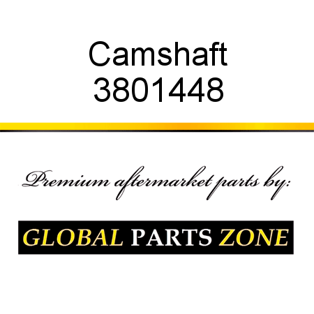 Camshaft 3801448