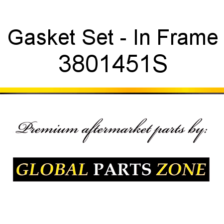 Gasket Set - In Frame 3801451S