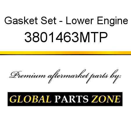 Gasket Set - Lower Engine 3801463MTP