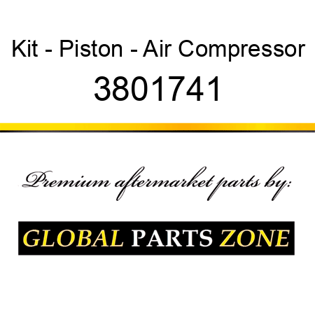 Kit - Piston - Air Compressor 3801741