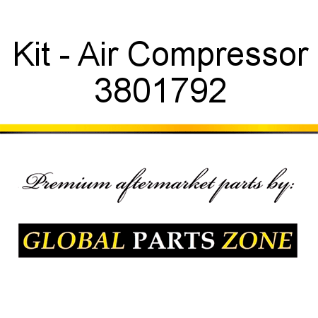 Kit - Air Compressor 3801792