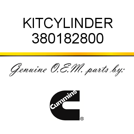 KIT,CYLINDER 380182800