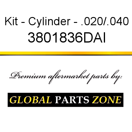 Kit - Cylinder - .020/.040 3801836DAI