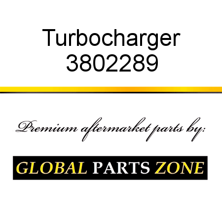 Turbocharger 3802289
