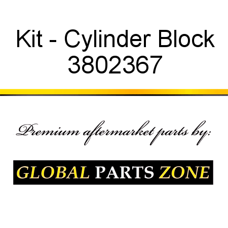 Kit - Cylinder Block 3802367