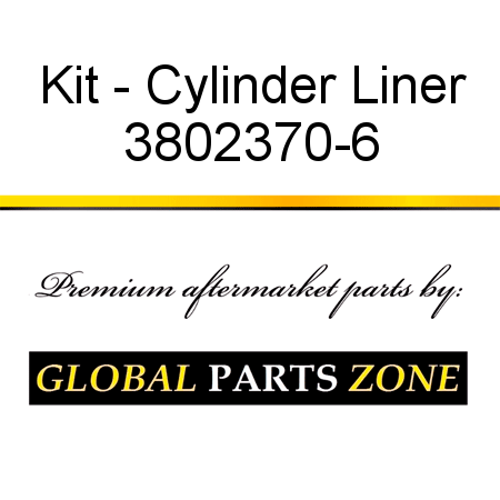 Kit - Cylinder Liner 3802370-6