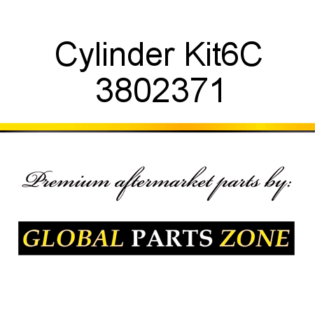 Cylinder Kit,6C 3802371