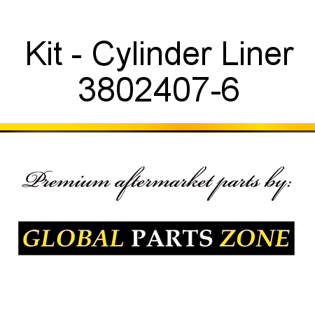Kit - Cylinder Liner 3802407-6