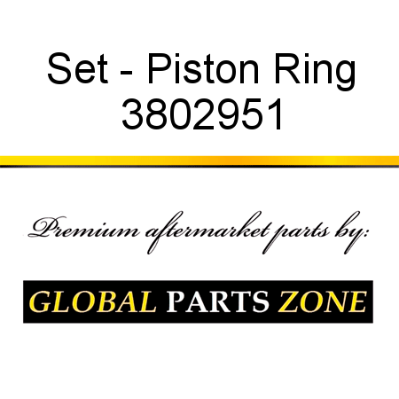 Set - Piston Ring 3802951