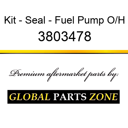Kit - Seal - Fuel Pump O/H 3803478