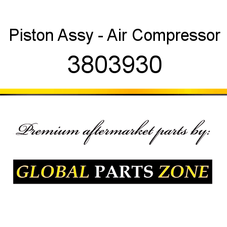 Piston Assy - Air Compressor 3803930