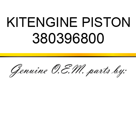 KIT,ENGINE PISTON 380396800